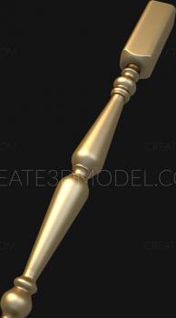Balusters (BL_0037) 3D model for CNC machine